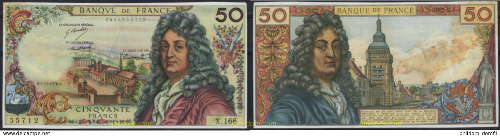 8570 FRANCIA 1970 FRANCE 50 FRANCS 1970 - Sonstige & Ohne Zuordnung
