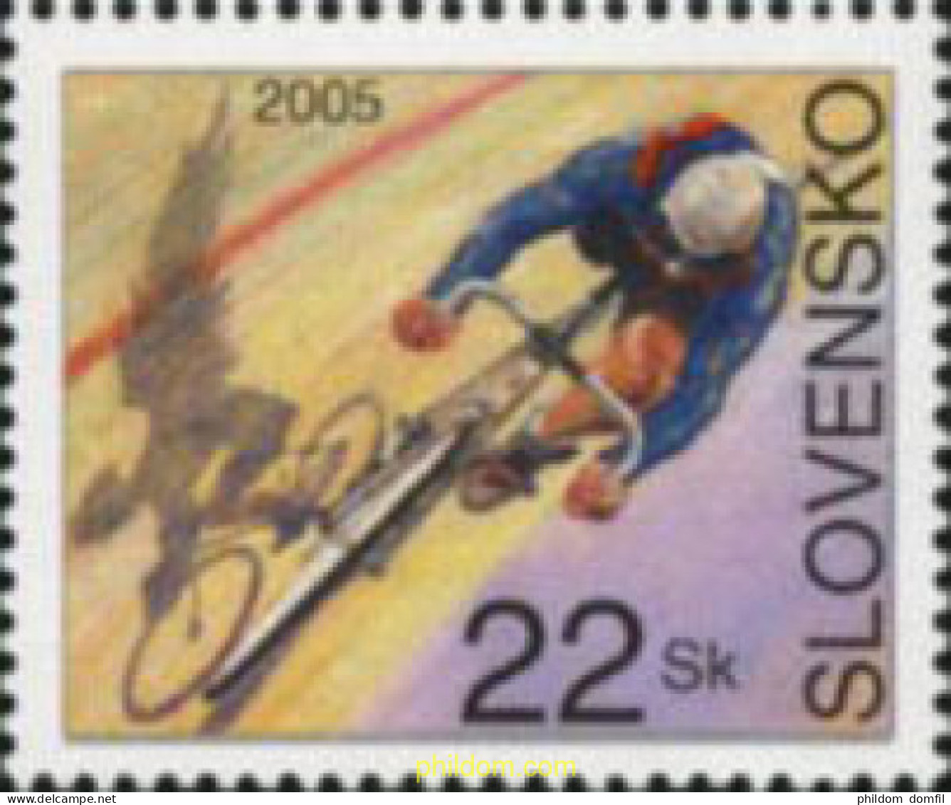 165955 MNH ESLOVAQUIA 2005 CICLISMO - Unused Stamps