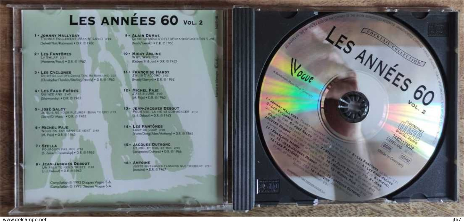 Les Années 60 Vol. 2 - Sonstige - Franz. Chansons