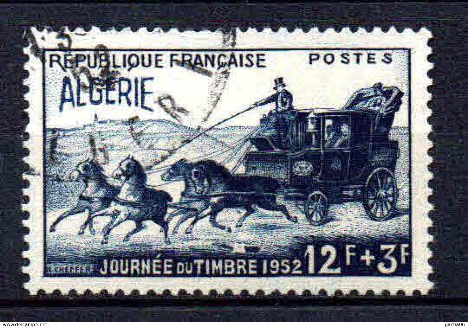 Algérie - 1952 - Journée Du Timbre   - N° - 294  -  Oblit  - Used - Gebruikt