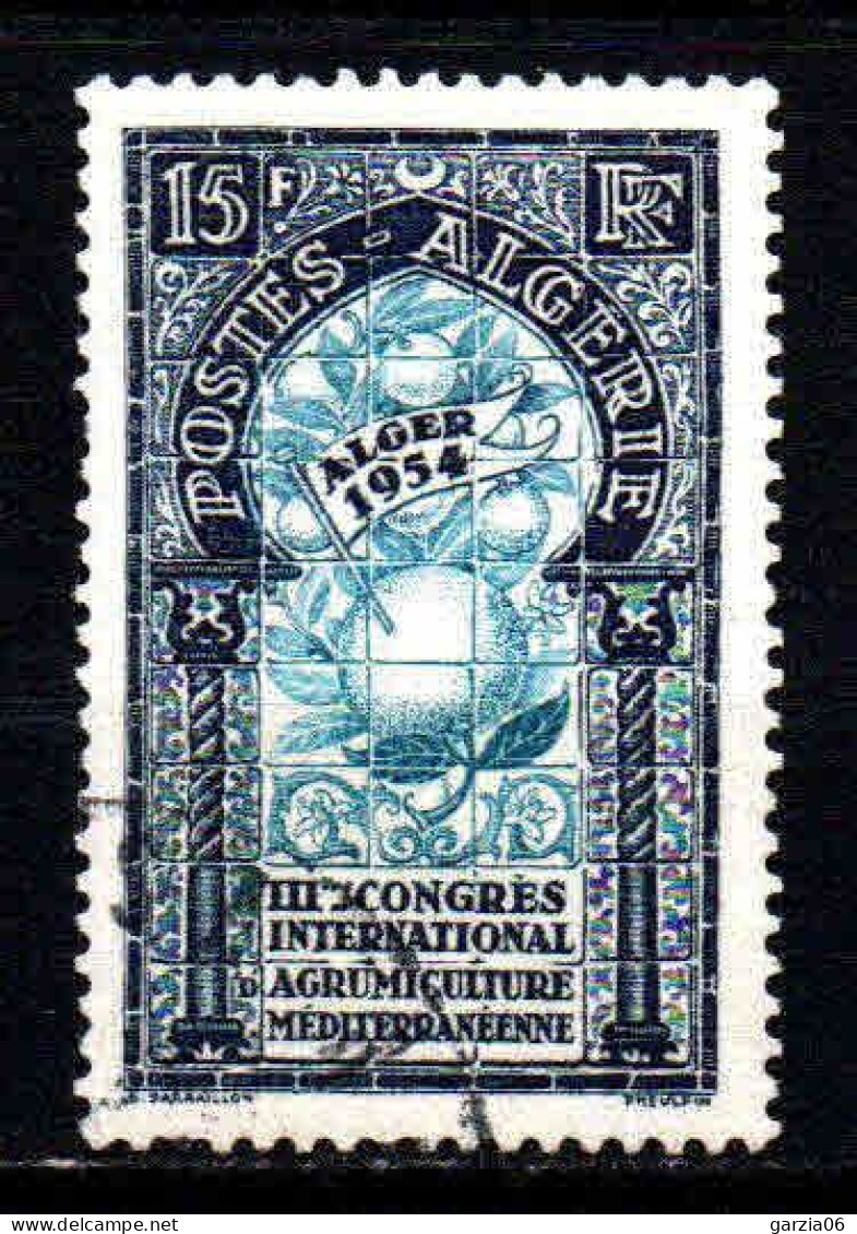 Algérie - 1954 -Agrumiculture   - N° 311 -  Oblit  - Used - Used Stamps