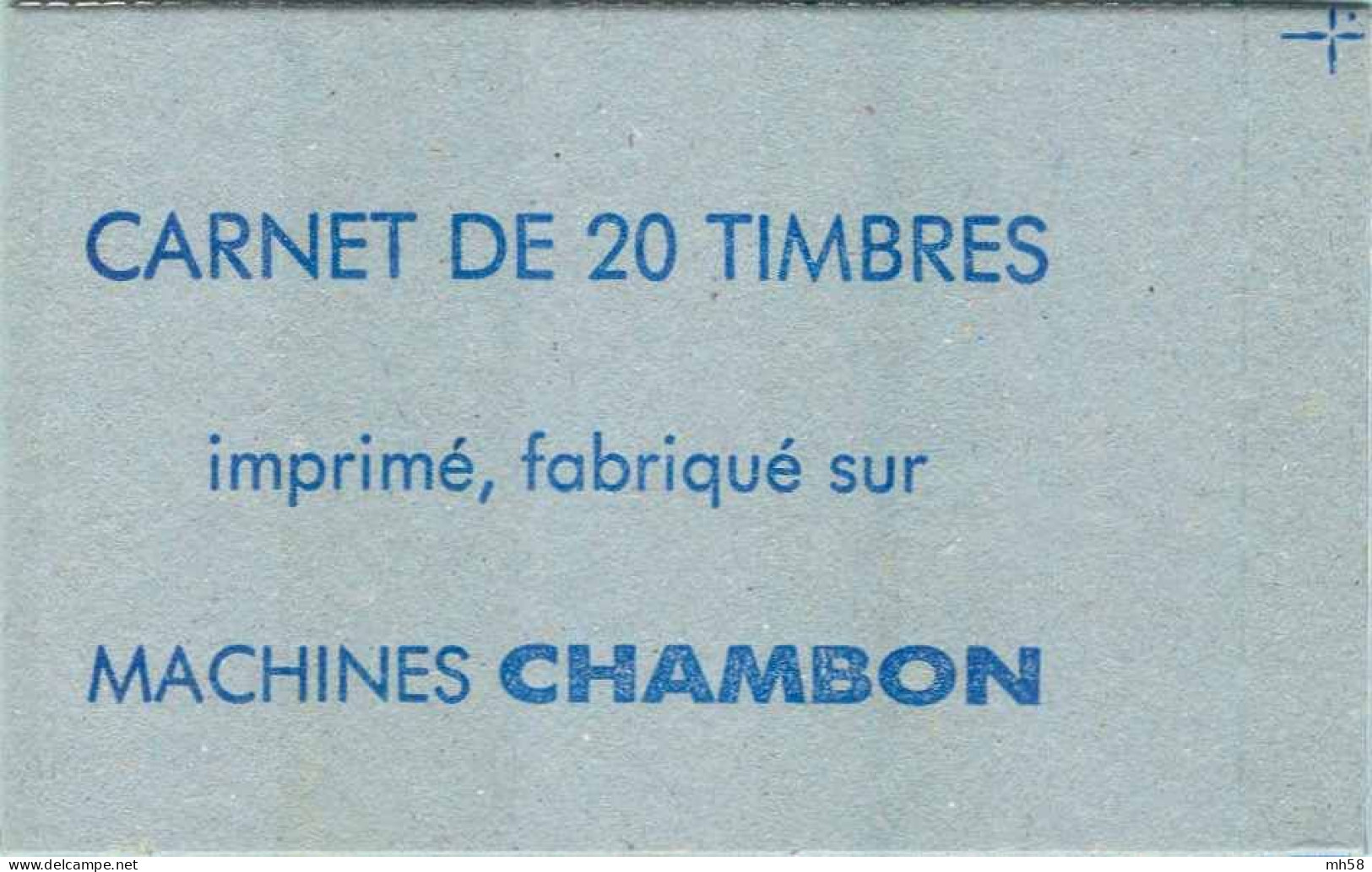 FRANCE - Carnet Essai Chambon - Beauté De Palmyre Polychrome - YT BP 1a / ACCP ES 146 - Probedrucke, Nicht Ausgegeben, Experimentelle Vignetten