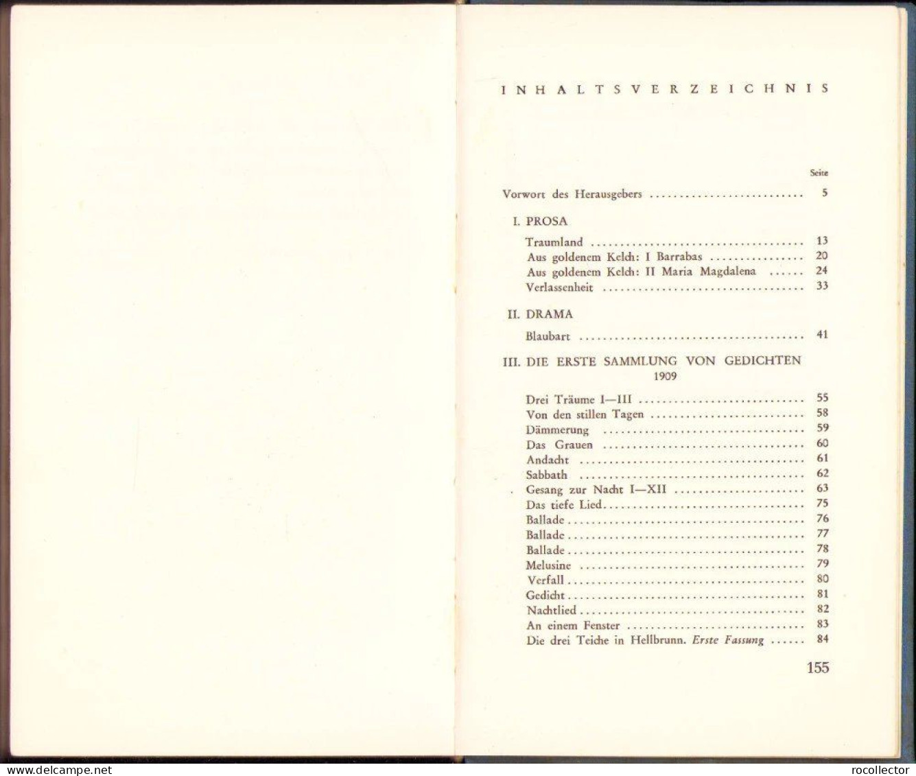 Aus Goldenem Kelch Die Jugenddichtungen Von Georg Trakl, 1939 C1241 - Old Books