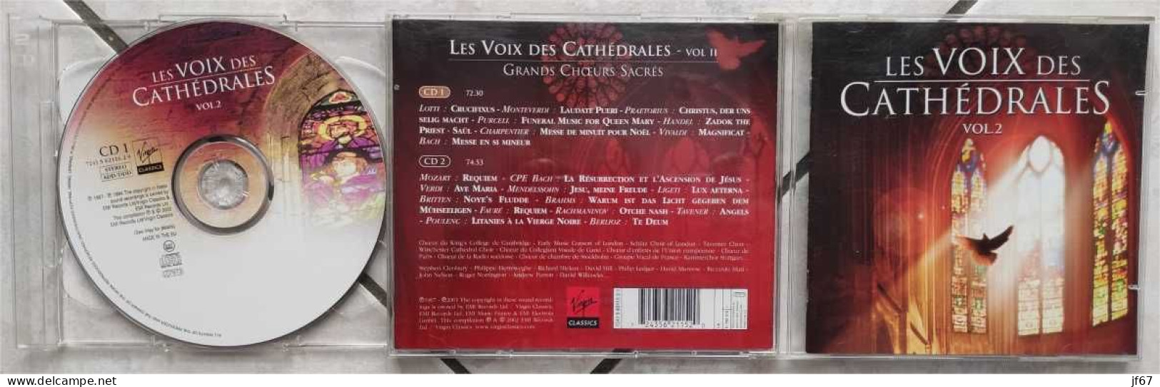 Les Voix Des Cathédrales Vol. 2 (Double CD) - Canciones Religiosas Y  Gospels