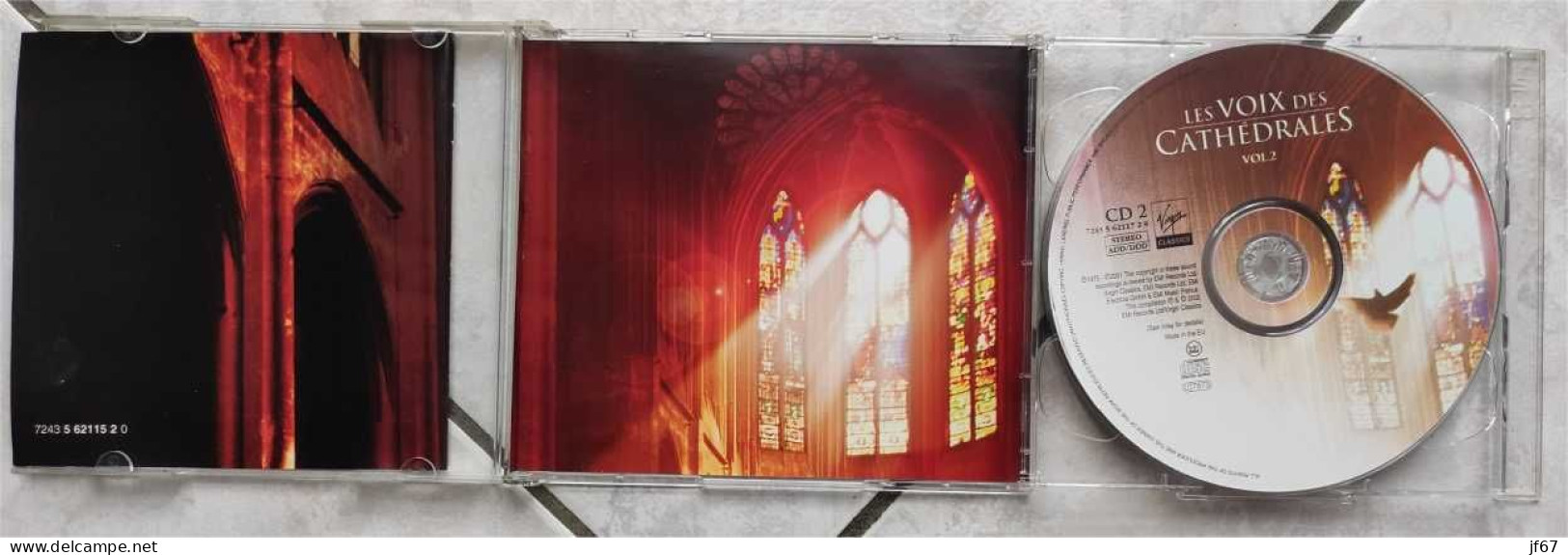Les Voix Des Cathédrales Vol. 2 (Double CD) - Canciones Religiosas Y  Gospels