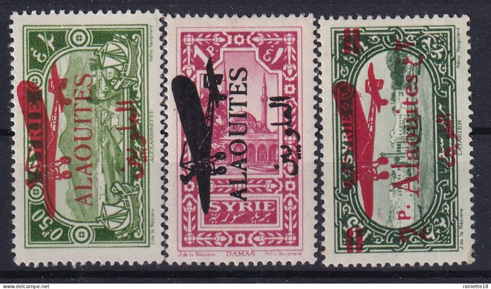 Alaouites     PA  14/15 * + 17 * - Unused Stamps