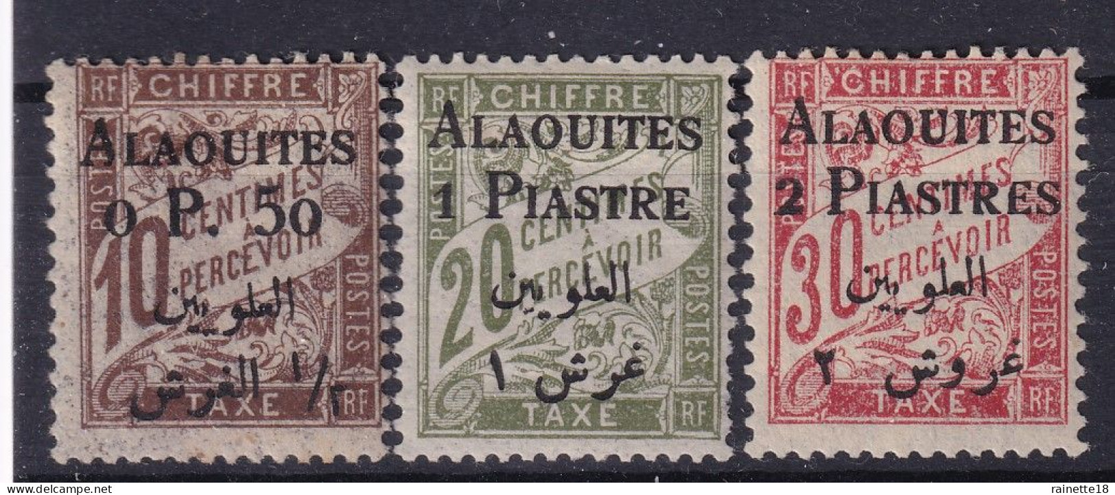 Alaouites     Taxes  1/3 * - Unused Stamps