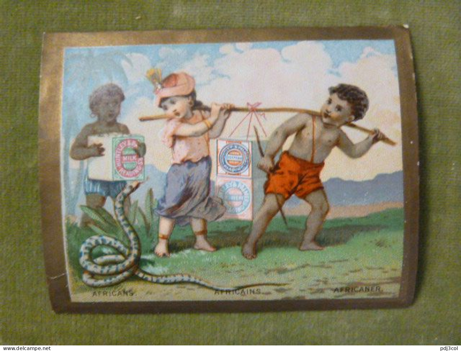 AFRICANS - AFRICAINS - AFRICANER - Biscuits HUNTLEY & PALMERS - Otros & Sin Clasificación