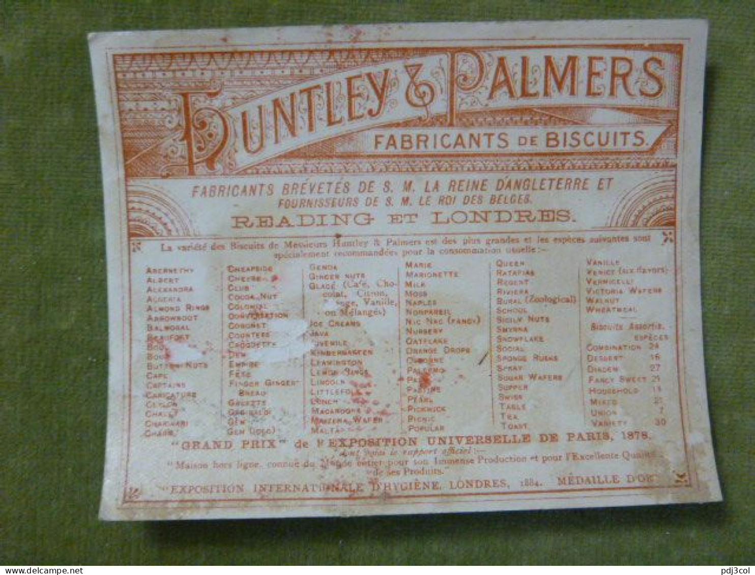 AFRICANS - AFRICAINS - AFRICANER - Biscuits HUNTLEY & PALMERS - Sonstige & Ohne Zuordnung