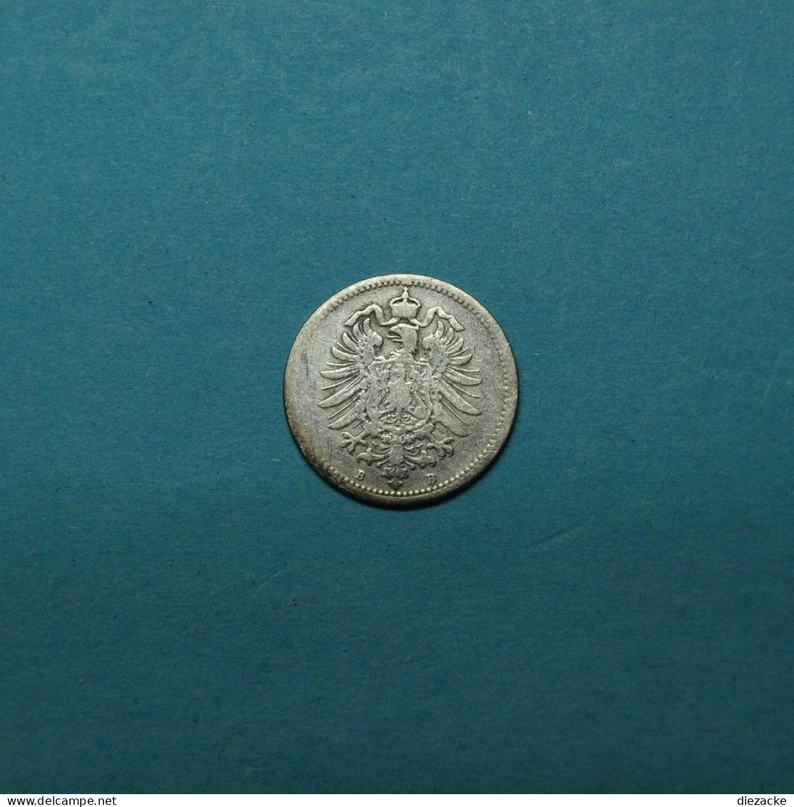 Kaiserreich 1874 B 20 Pfennig, KleinerAdler (M5260 - Altri & Non Classificati