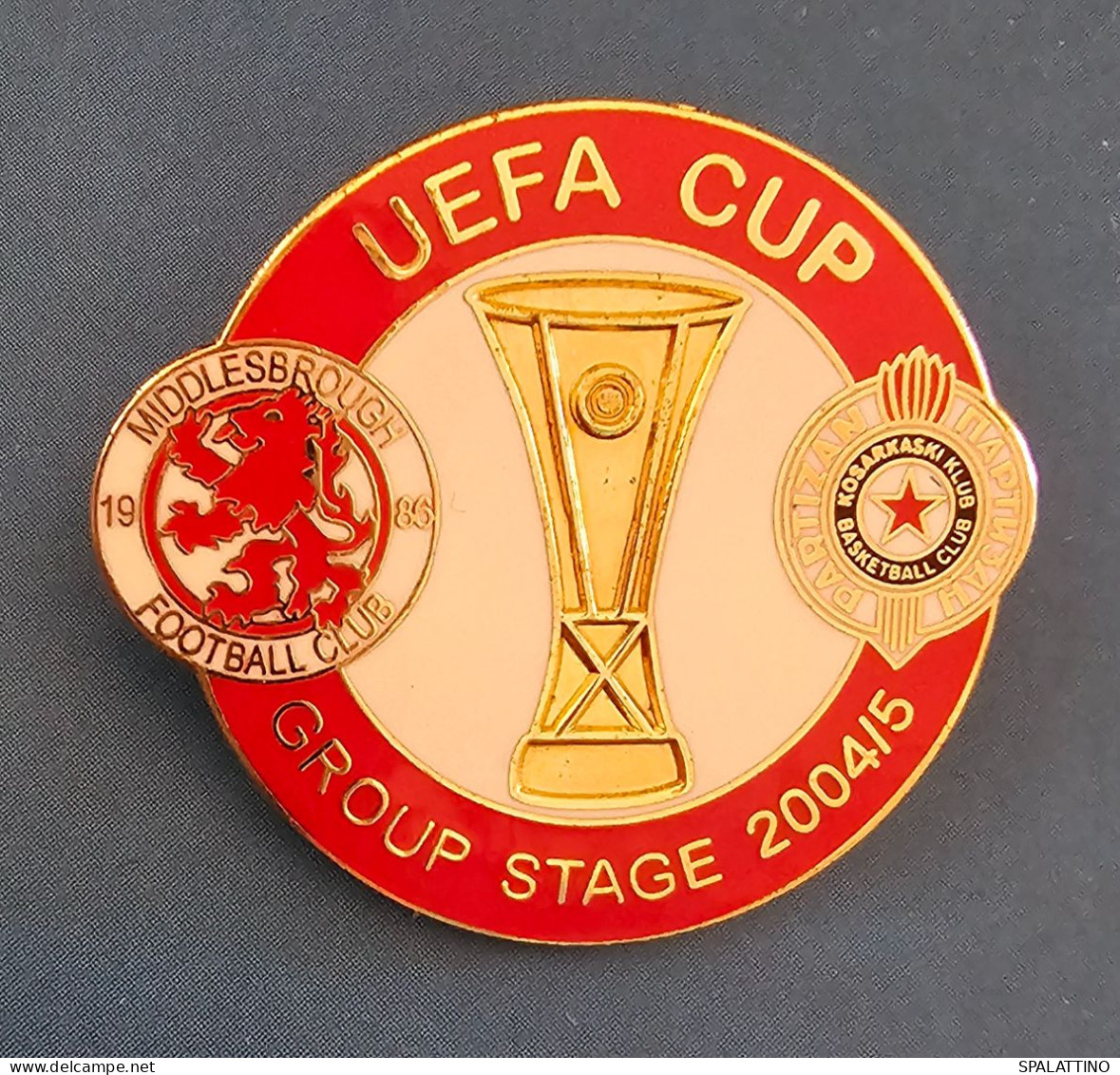 MIDDLESBROUGH- PARTIZAN, UEFA CUP GROUP STAGE 2004/05 - Football