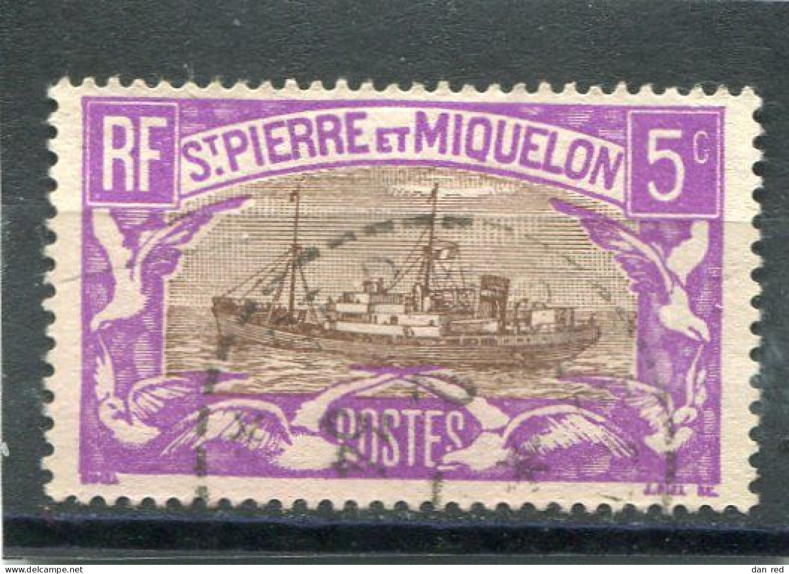 SAINT-PIERRE ET MIQUELON N° 139 (Y&T) (Oblitéré) - Usati