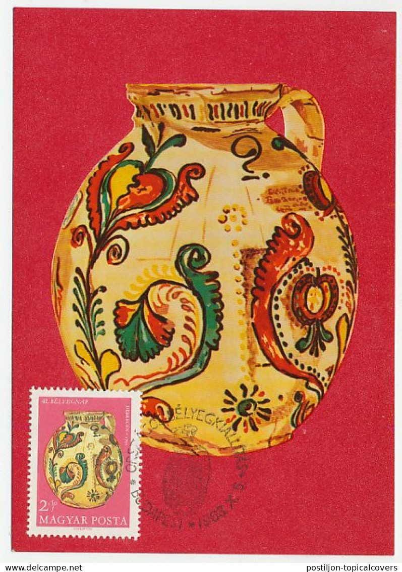 Maximum Card Hungary 1963 Jug - Porcelain