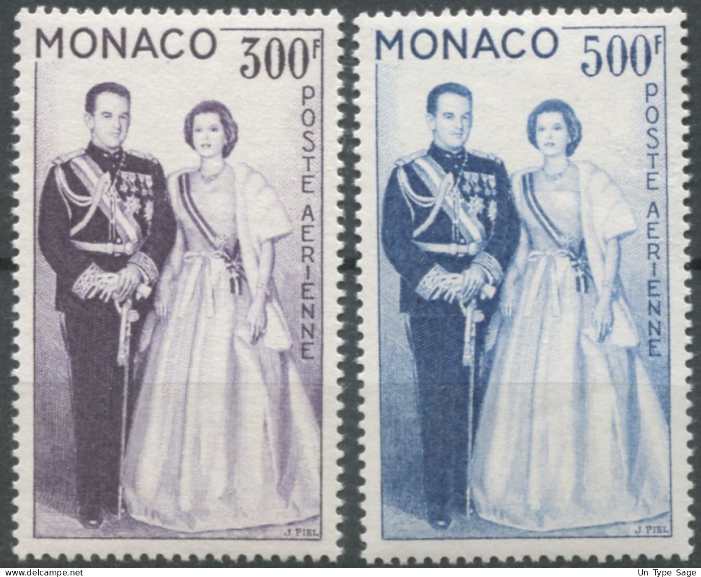 Monaco, Poste Aérienne 300 F Et 500 F - Neuf** - (F787) - Airmail