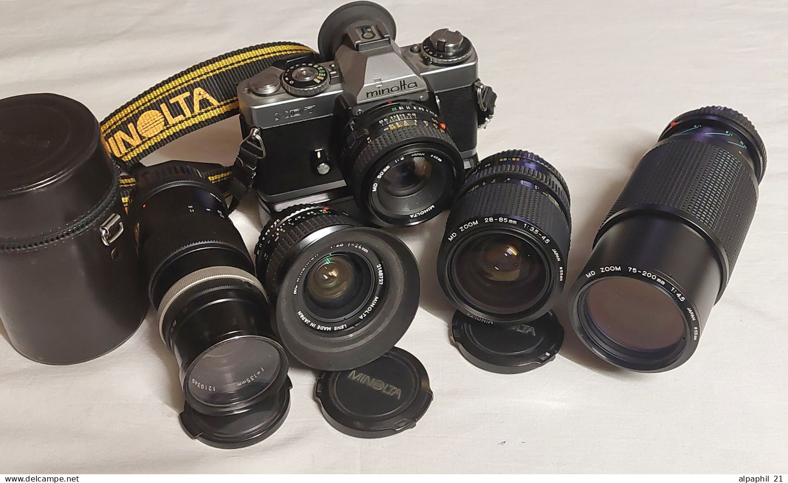 Minolta XD7 With Auto Winder D And Lenses - Fotoapparate