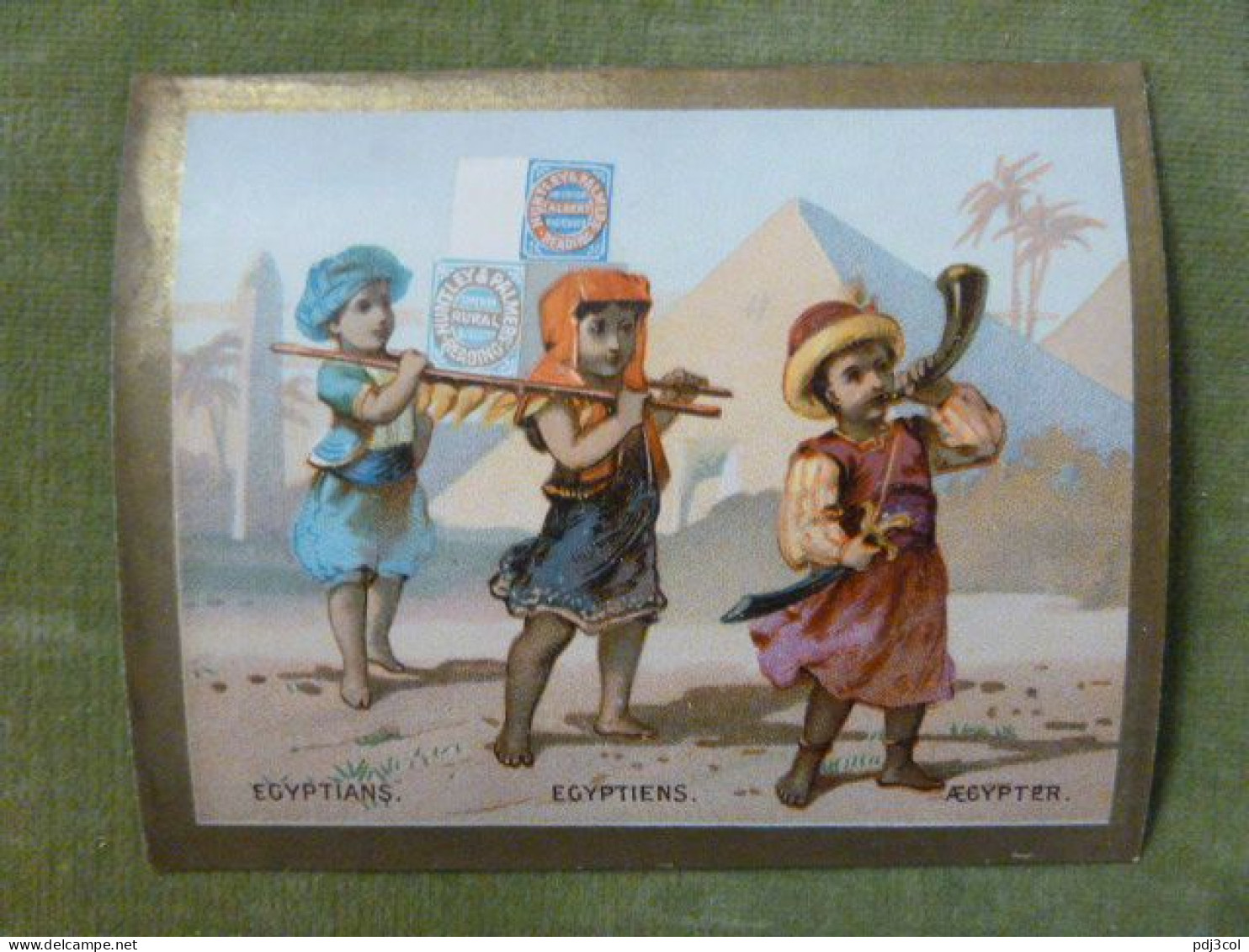 EGYPTIANS - EGYPTIENS - AEGYPTER - Biscuits HUNTLEY & PALMERS - Sonstige & Ohne Zuordnung