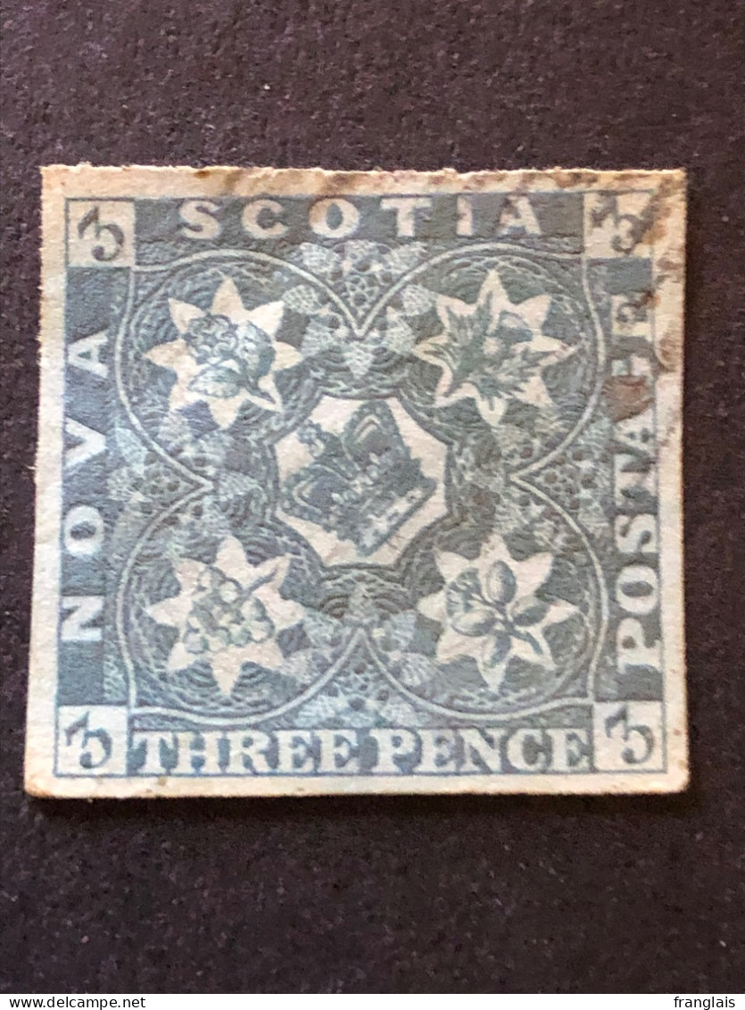 SG 3. 3d Bright Blue FU CV £150 - Used Stamps