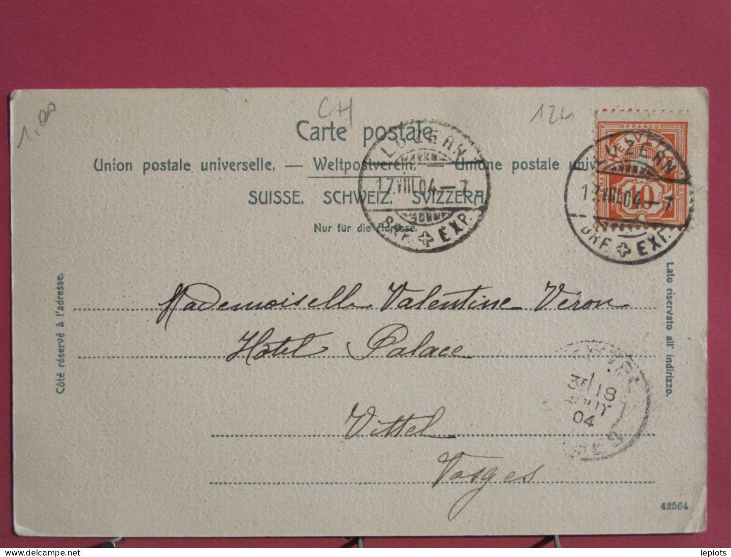 Suisse - Die Tellskapelle Am Vierwaldstättersee - CPA Précurseur 1904 - Sisikon