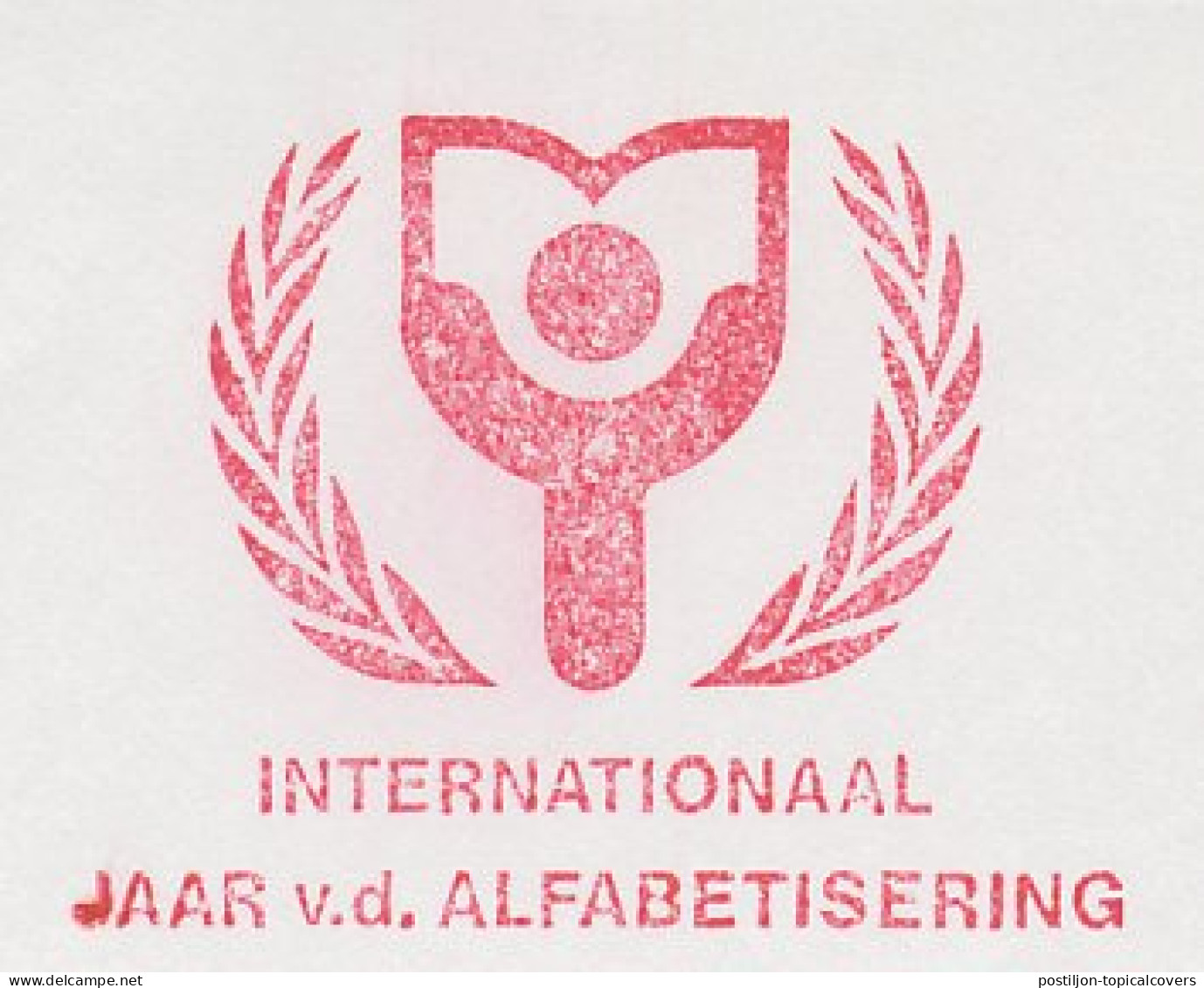 Meter Cut Netherlands 1991 International Literacy Year ( 1990 ) - UNO