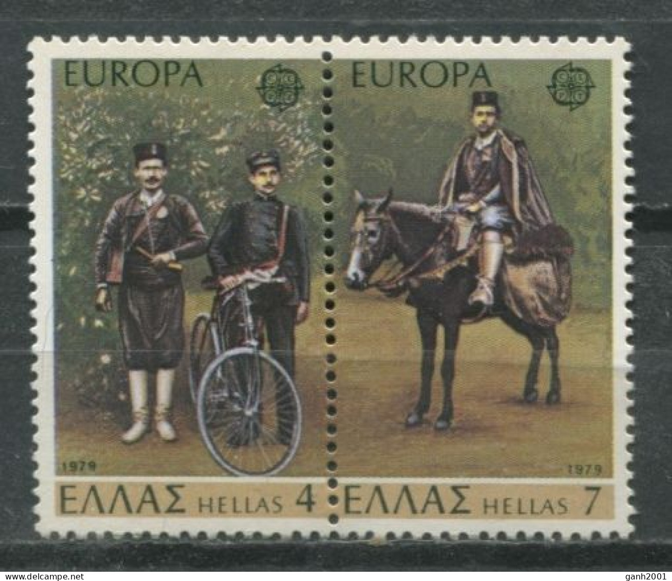 Greece 1979 Grecia / Europa CEPT Postal History & Communications MNH Historia Postal Y Comunicaciones / Jx27  1-44 - 1979