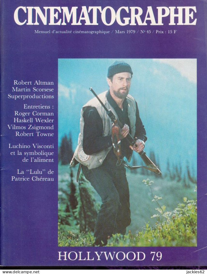 28/ CINEMATOGRAPHE N° 45/1979, Voir Sommaire, Hollywood, Altman, Scorsese, Visconti - Cinéma