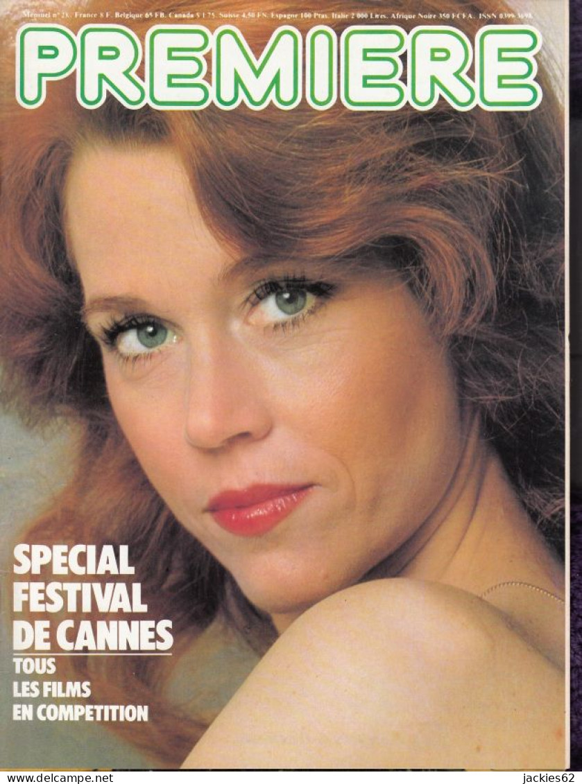 18/ PREMIERE N° 28/1979, Voir Sommaire, Cannes 79, Jane Fonda, Fiches Incluses - Cinema