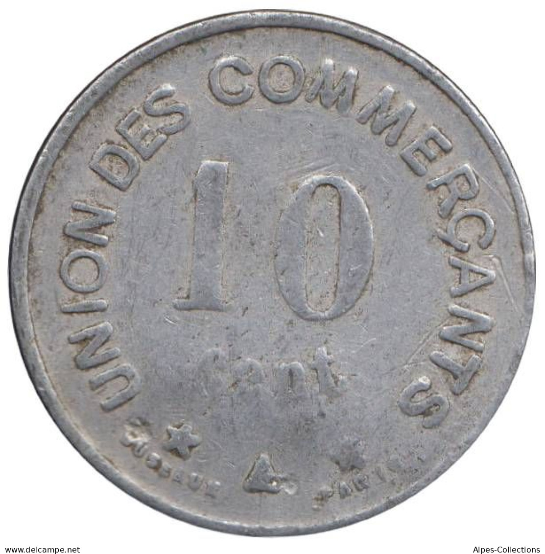 CARCASSONNE - 03.02 - Monnaie De Nécessité - 10 Centimes 1917 - Monetary / Of Necessity