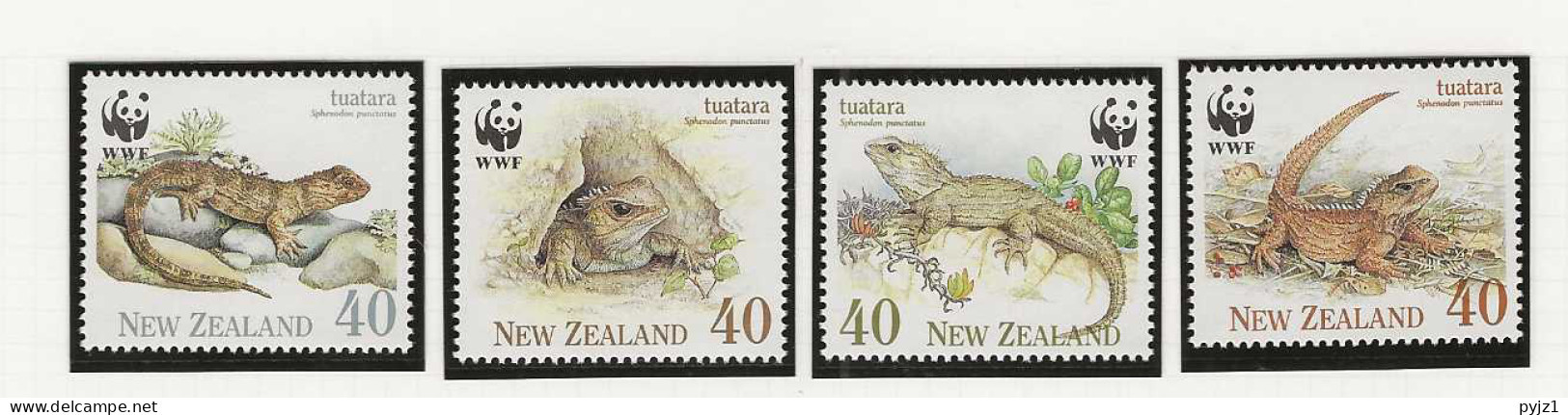 1991 MNH New Zealand Mi 1160-63 Postfris** - Ungebraucht