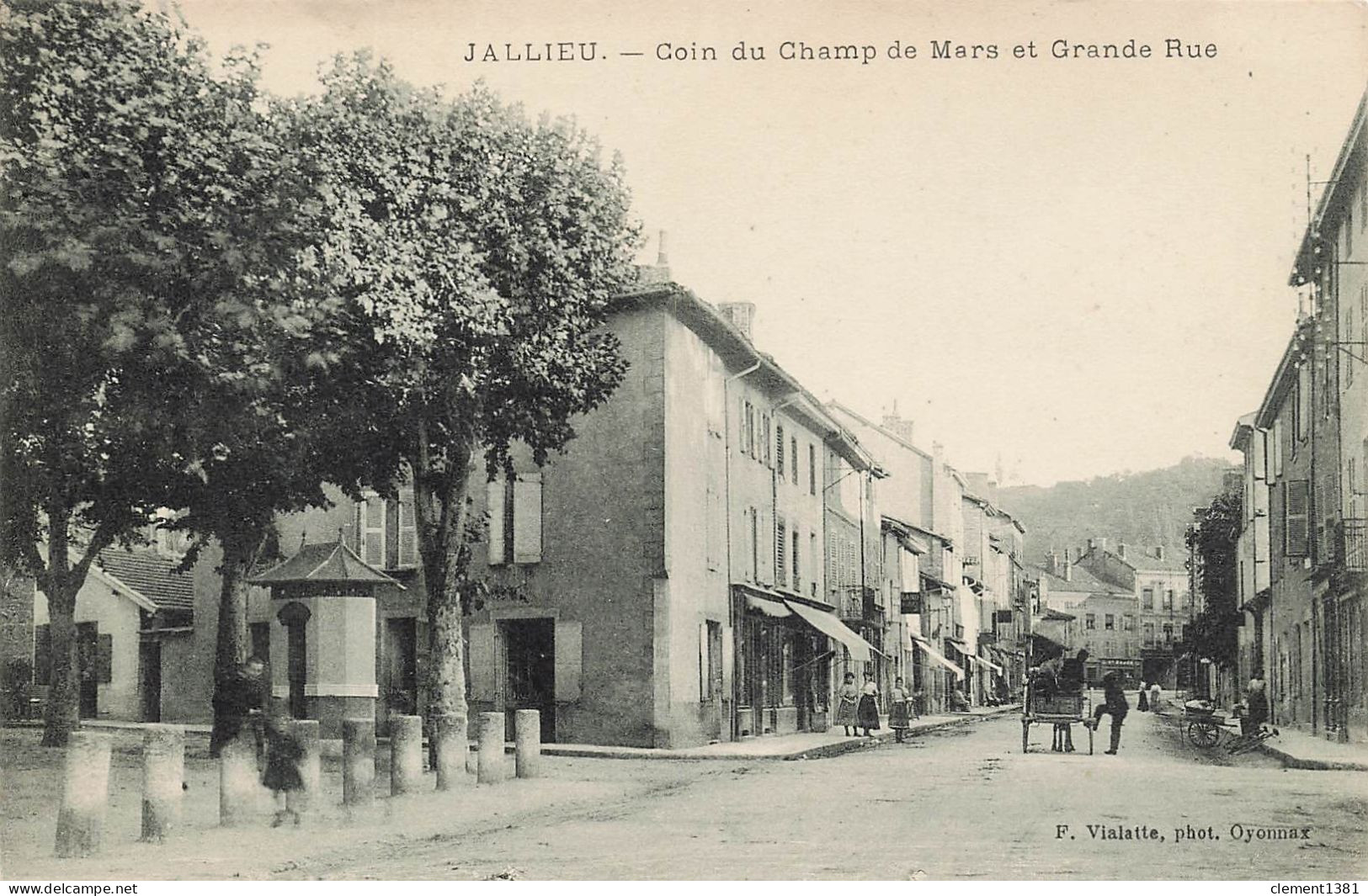 Jallieu Coin Du Champ De Mars Et Grande Rue - Jallieu