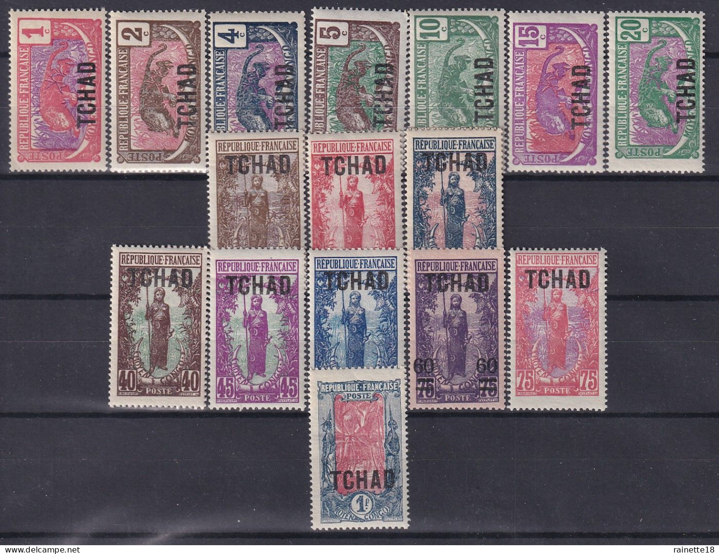 Tchad    1/16 ** - Unused Stamps