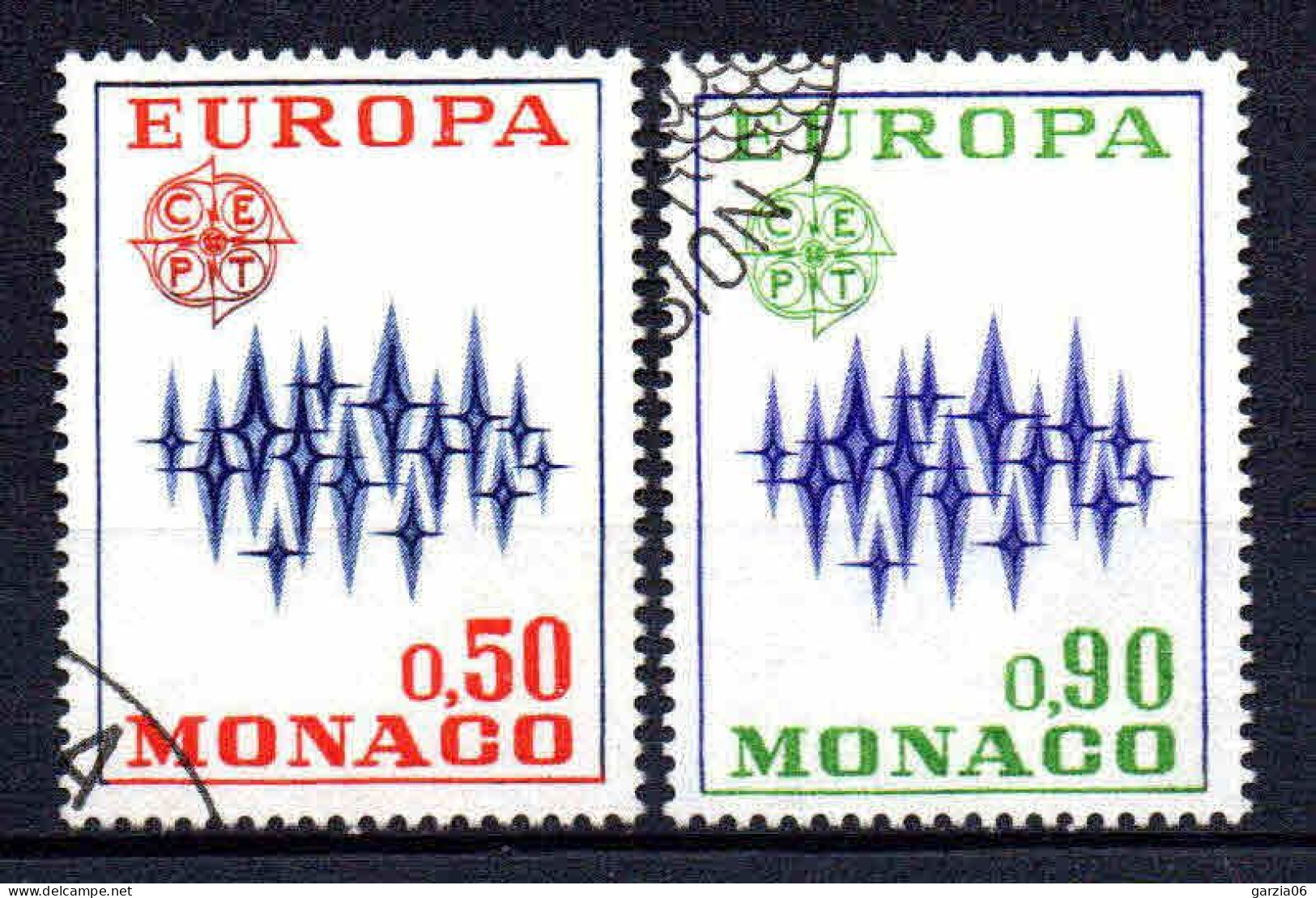 Monaco - 1972  - Europa   - N° 883/884-  Oblitérés - Used - Used Stamps