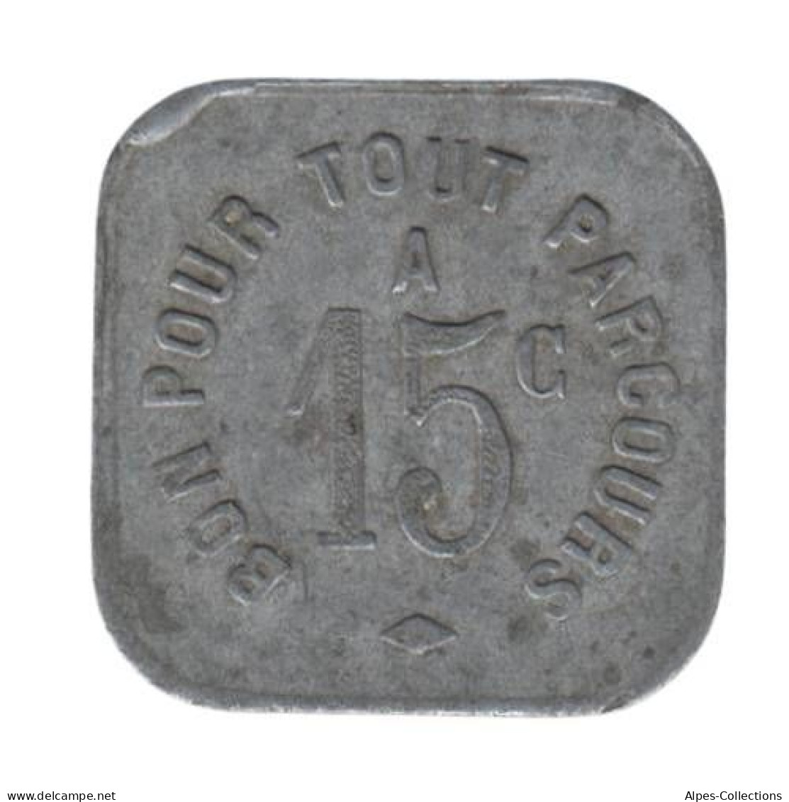 SAINT ETIENNE - 175.01 - Monnaie De Nécessité - 15 Centimes - Monétaires / De Nécessité