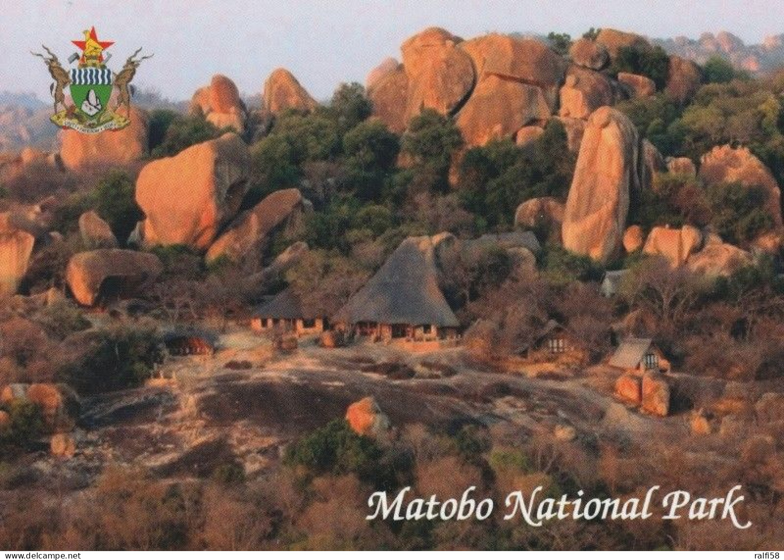 1 AK Simbabwe * Der Matobo National Park Mit Den Matobo-Bergen (mit Seinen Felsenmalereien) 2003 UNESCO Weltkulturerbe * - Simbabwe