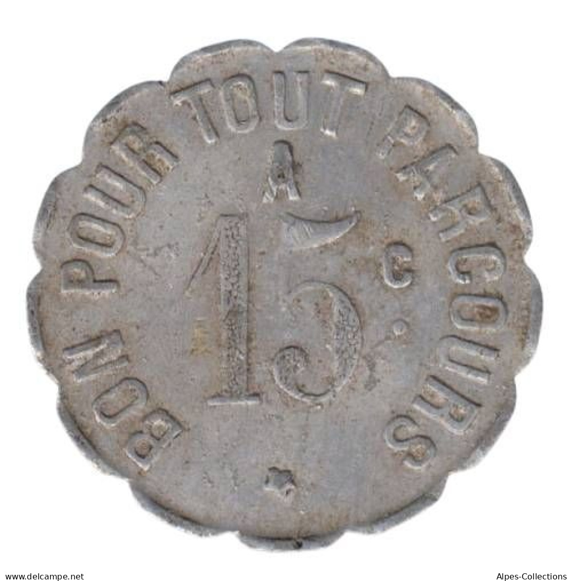 SAINT ETIENNE - 175.02 - Monnaie De Nécessité - 15 Centimes - Notgeld