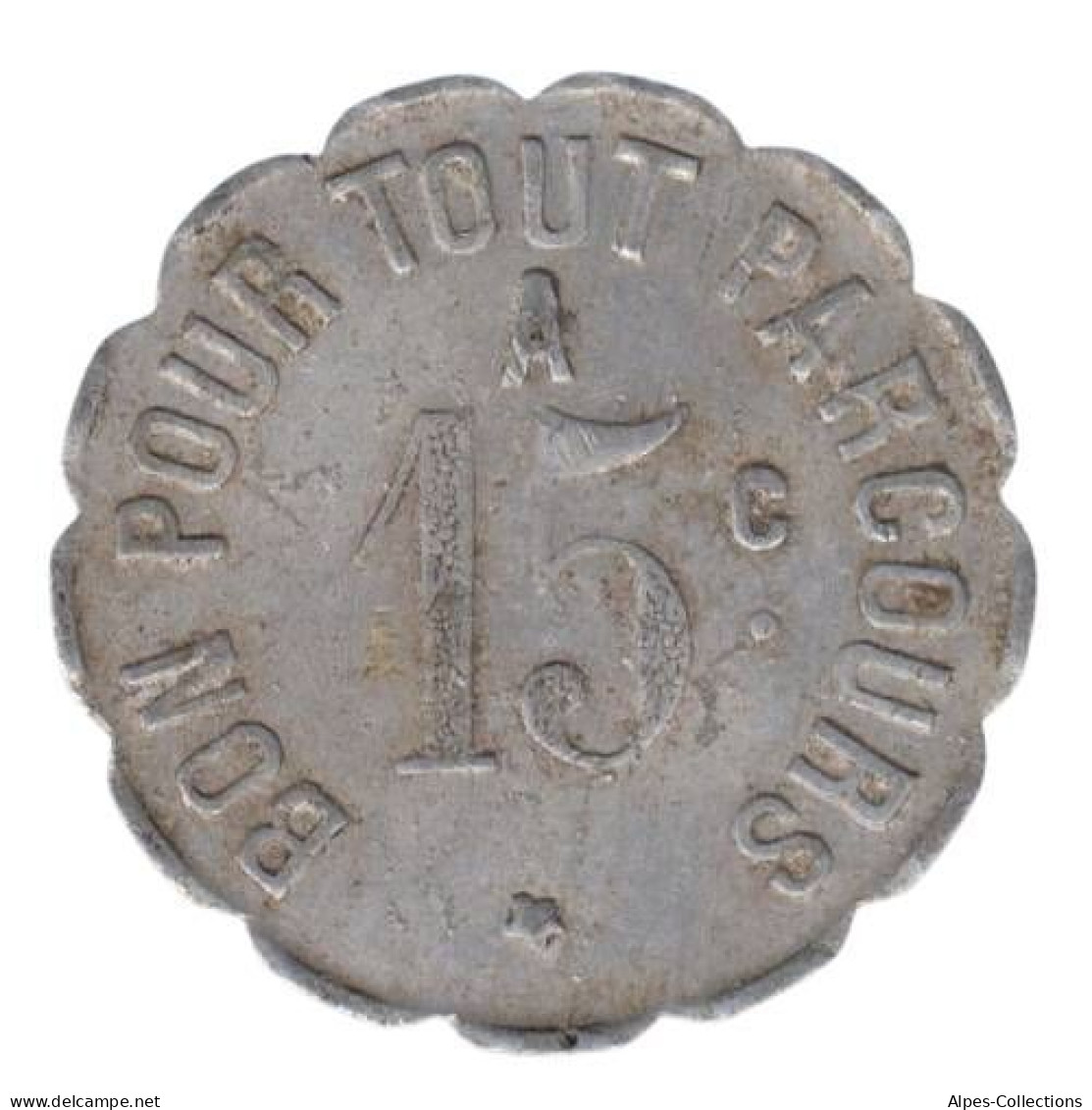 SAINT ETIENNE - 175.02 - Monnaie De Nécessité - 15 Centimes - Monétaires / De Nécessité