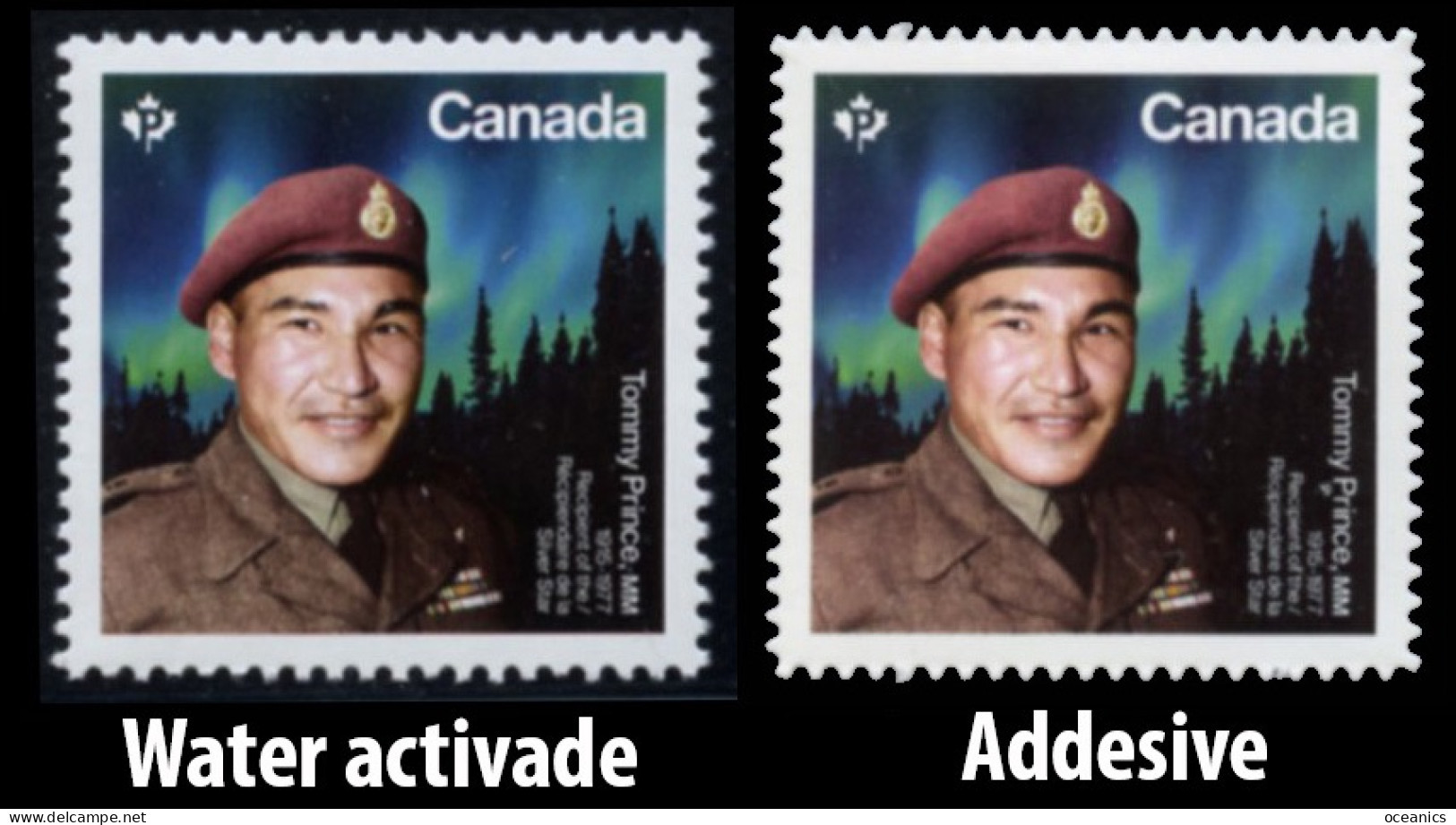 Canada (Scott No.3361-62 - Tommy Price) [**] 2023 Adhesive And Water Activated - Ungebraucht