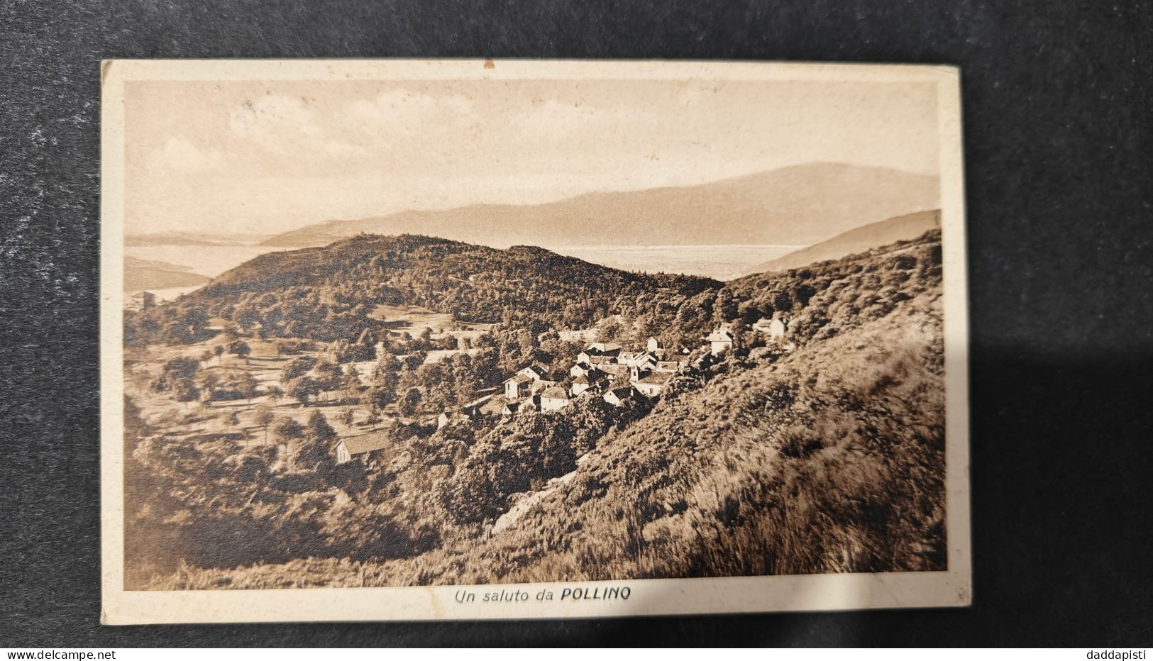 [BU1] Un Saluto Da Pollino. Piccolo Formato, Viaggiata, 1901 - Potenza