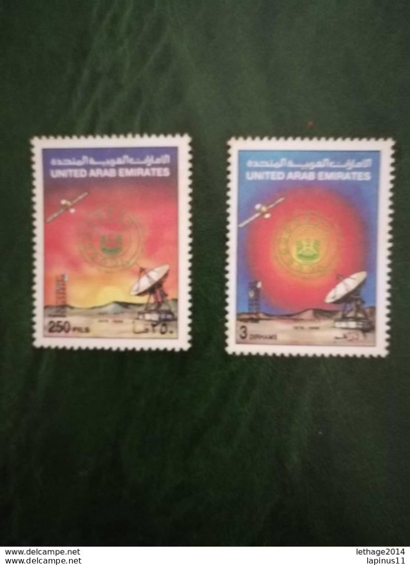 United Arab Emirates الإمارات العربية المتحدة United Arab Emirates 1986 The 10th Anniversary Of Emirates Telecomm MNH @@ - United Arab Emirates (General)