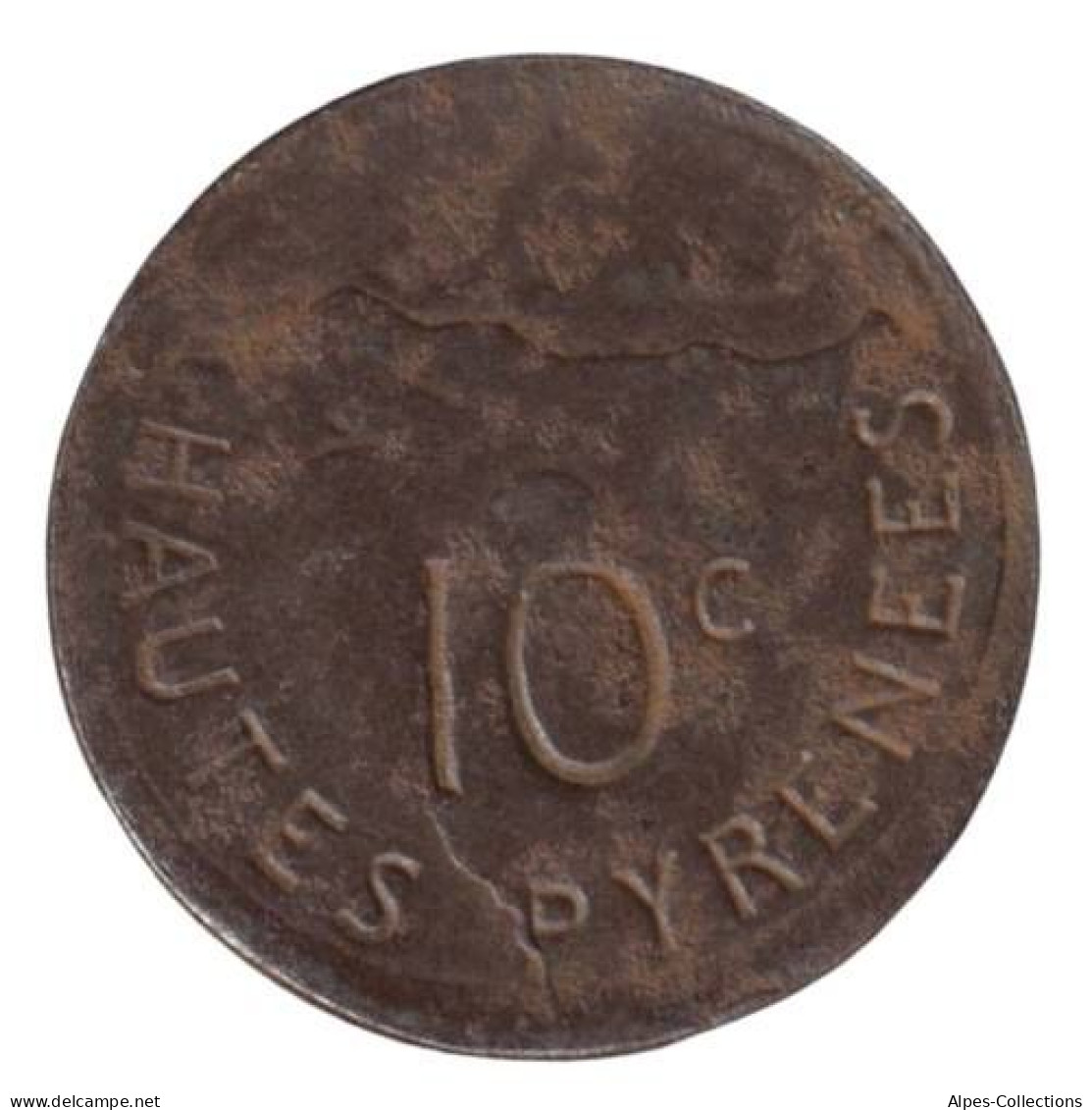 TARBES - 01.02 - Monnaie De Nécessité - 10 Centimes 1917 - Monétaires / De Nécessité