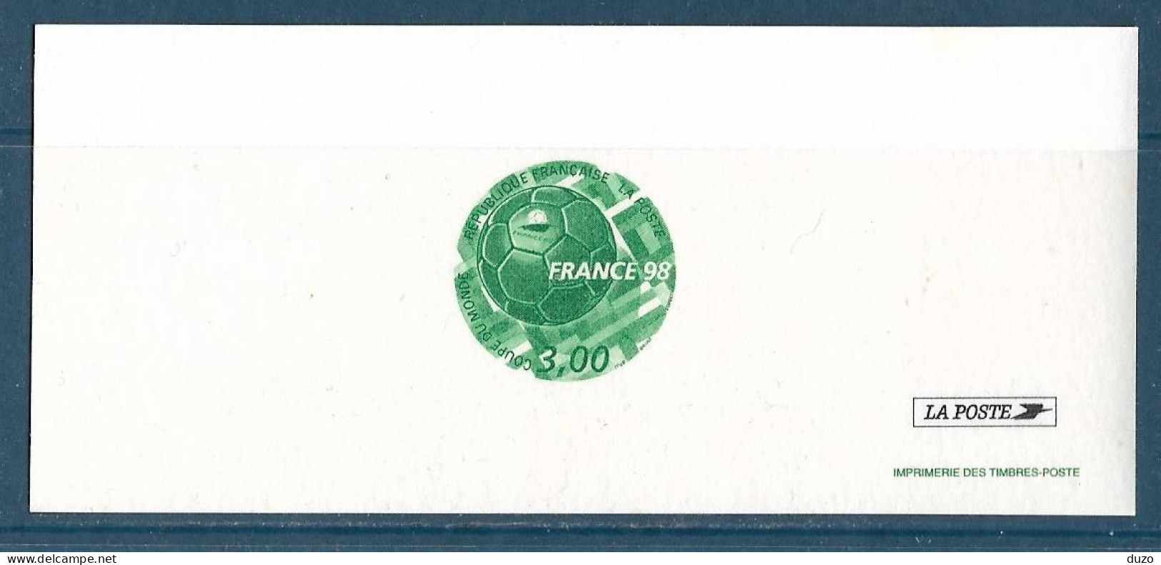 1◙ Série De 10 Gravures épreuves De Luxe Coupe Du Monde 1998 Y&T N°3139 Football Soccer World Cup France 98 - 1998 – Frankreich