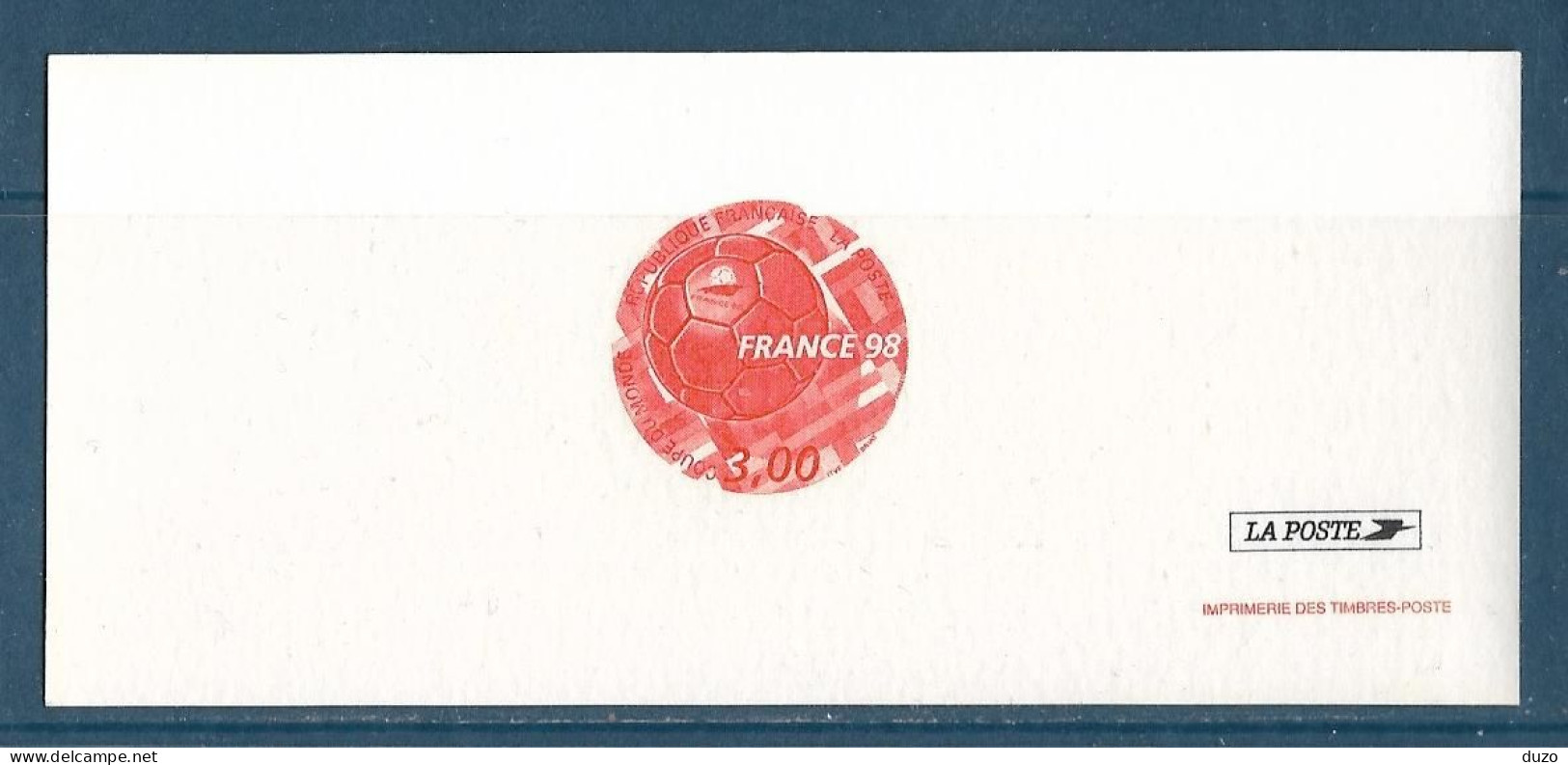 1◙ Série De 10 Gravures épreuves De Luxe Coupe Du Monde 1998 Y&T N°3139 Football Soccer World Cup France 98 - 1998 – France