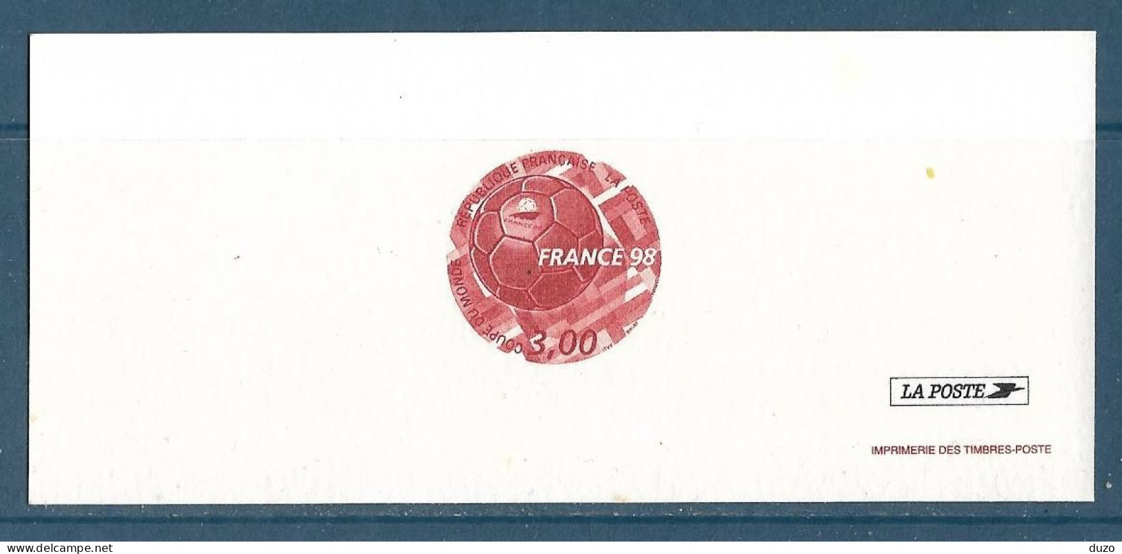 1◙ Série De 10 Gravures épreuves De Luxe Coupe Du Monde 1998 Y&T N°3139 Football Soccer World Cup France 98 - 1998 – France