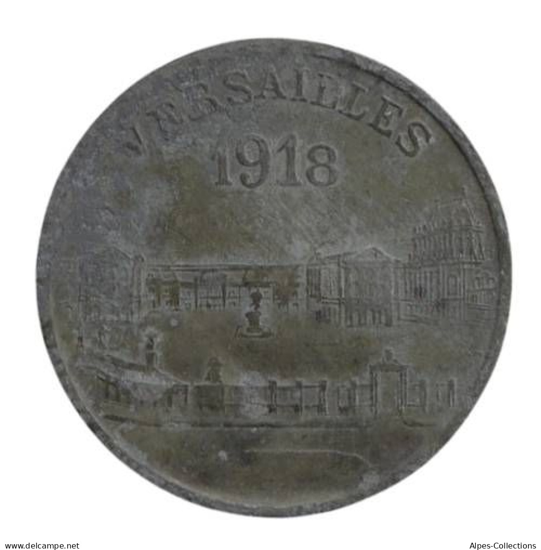 VERSAILLES - 01.03 - Monnaie De Nécessité - 25 Centimes 1918 - Monetary / Of Necessity