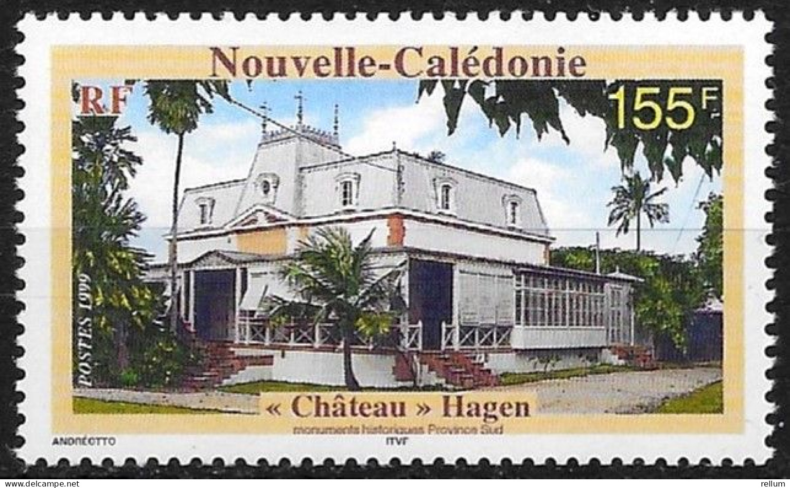 Nouvelle Calédonie 1999 - Yvert Et Tellier Nr. 804 - Michel Nr. 1191 ** - Ungebraucht