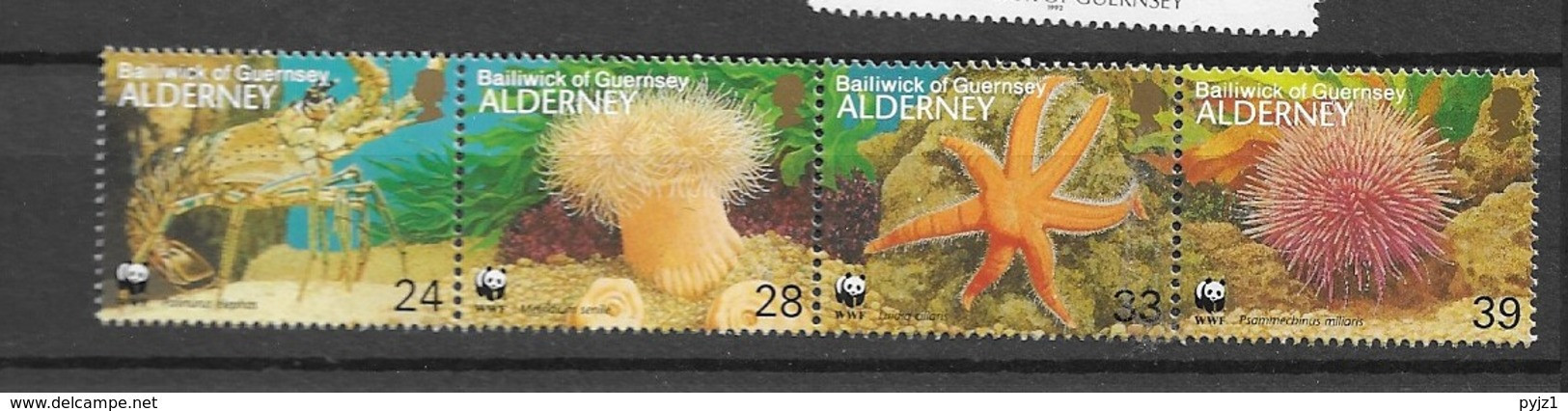 1993 MNH Alderney, Postfris** - Neufs