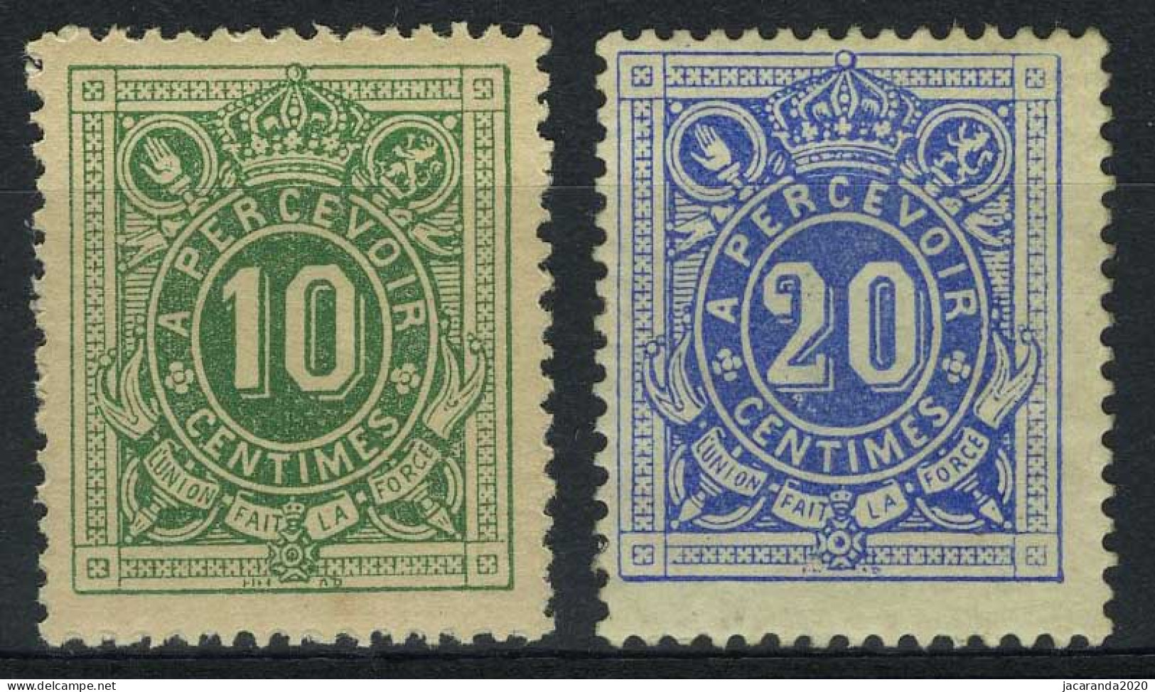 TX 1 + 2A * - Cijfer In Een Ovaal - Chiffre Dans Un Double Ovale - Stamps