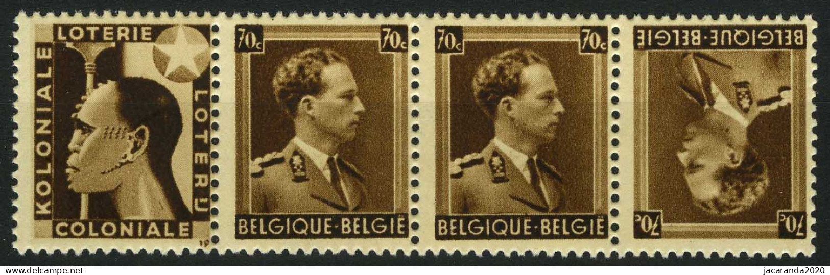 België PUc96 A ** Leopold III (open Kraag) Léopold III (col Ouvert) Kol. Lot. - Mint