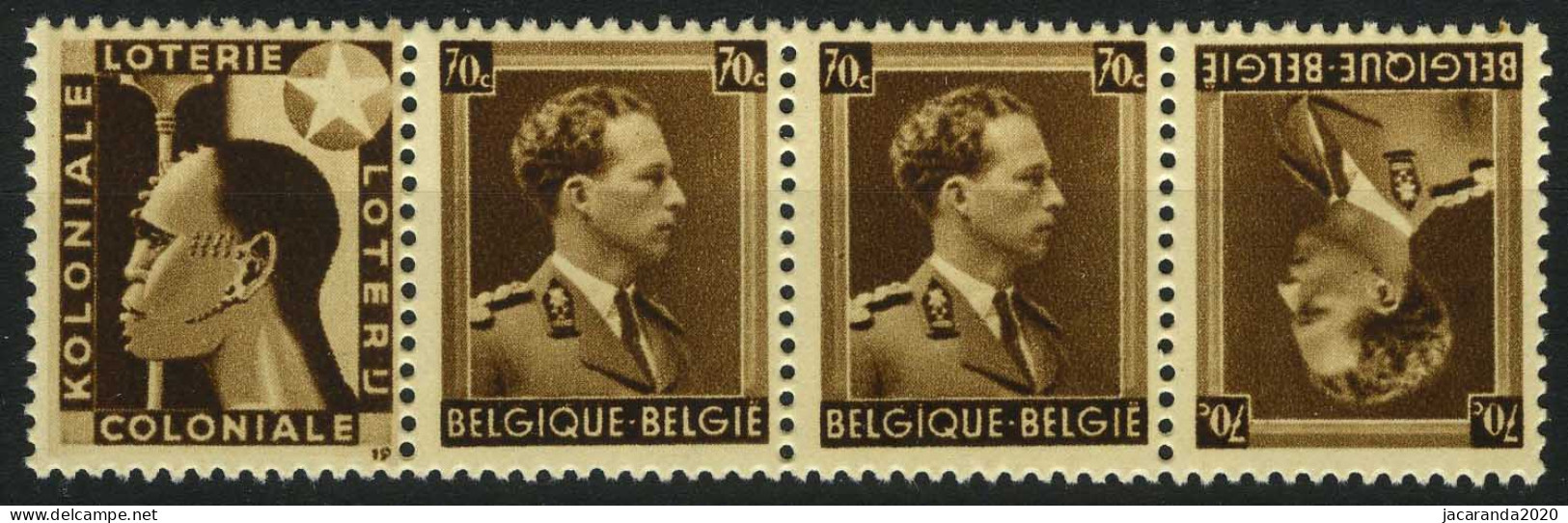 België PUc96 A * Leopold III (open Kraag) Léopold III (col Ouvert) Kol. Lot. - Neufs