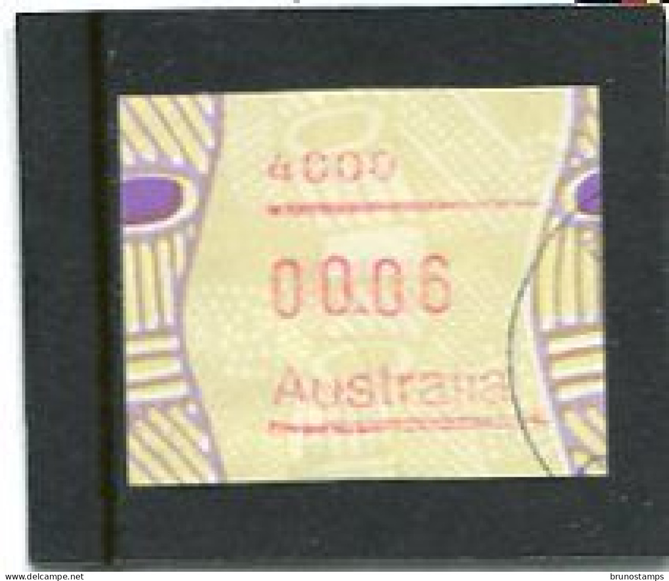 AUSTRALIA - 1999  6c  FRAMA  TIWI  POSTCODE 4000 (BRISBANE)   FINE USED - Machine Labels [ATM]