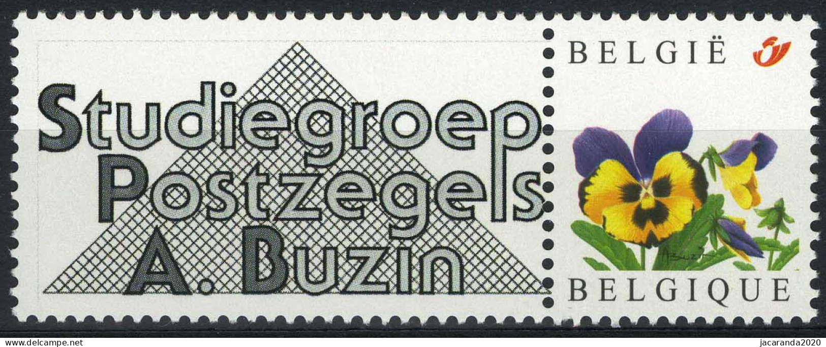 België 3180 - Duostamp - SPAB - Studiegroep André Buzin - Ungebraucht